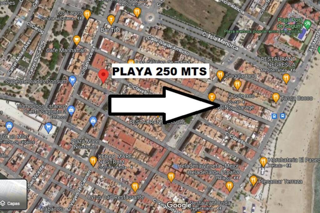 Acogedor Piso Cerca De La Playa Apartment Puerto de Sagunto Exterior photo